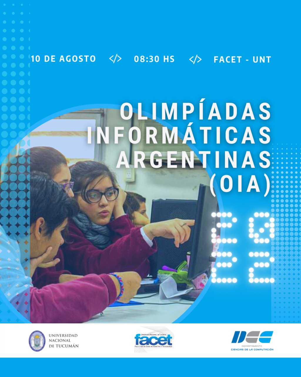 Comienzan las Olimpíadas Informáticas Argentina (OIA) en la FACET