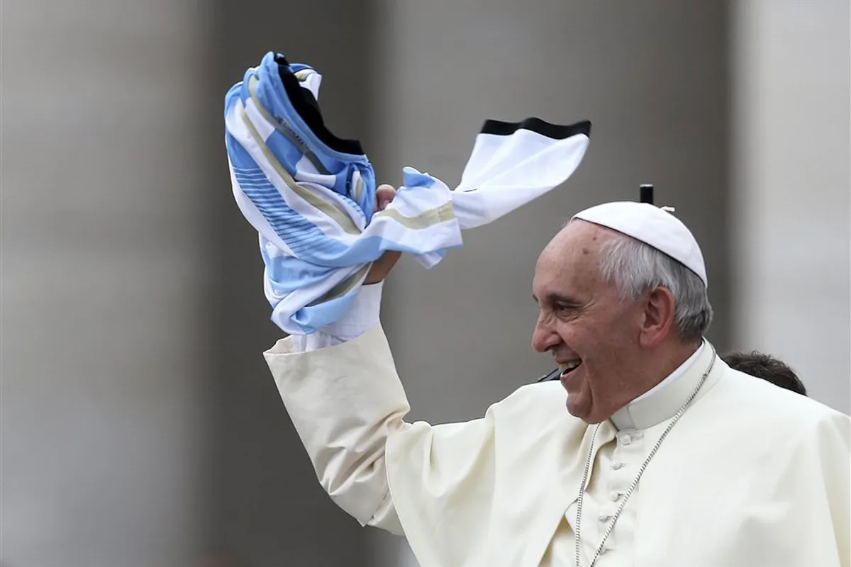El papa Francisco saludó a los jugadores, hinchas y espectadores del Mundial de Qatar