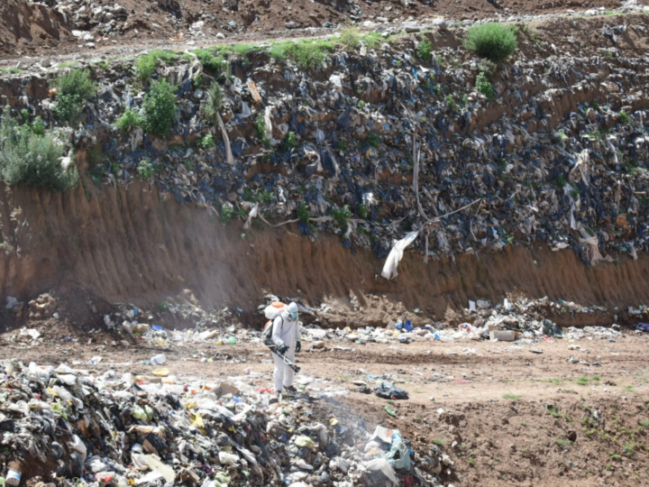 Proyectan acciones para trasladar el depósito de residuos urbanos de El Mollar
